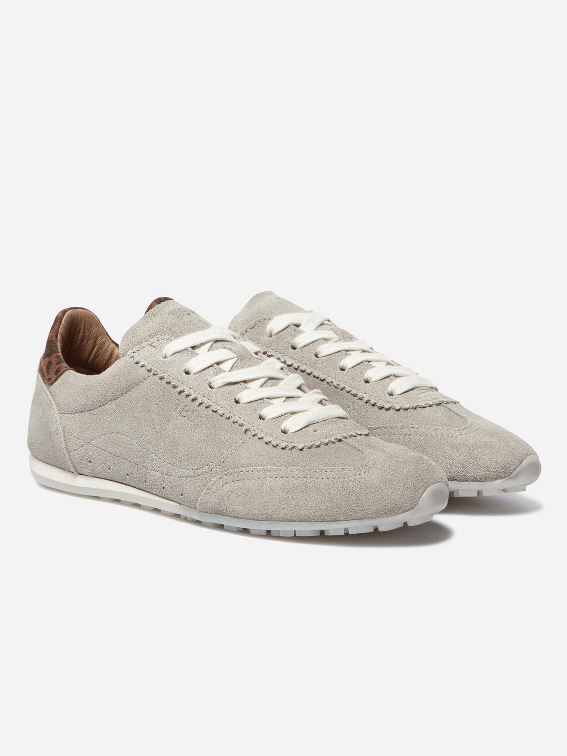 Tennis femme cuir beige ESTRELA