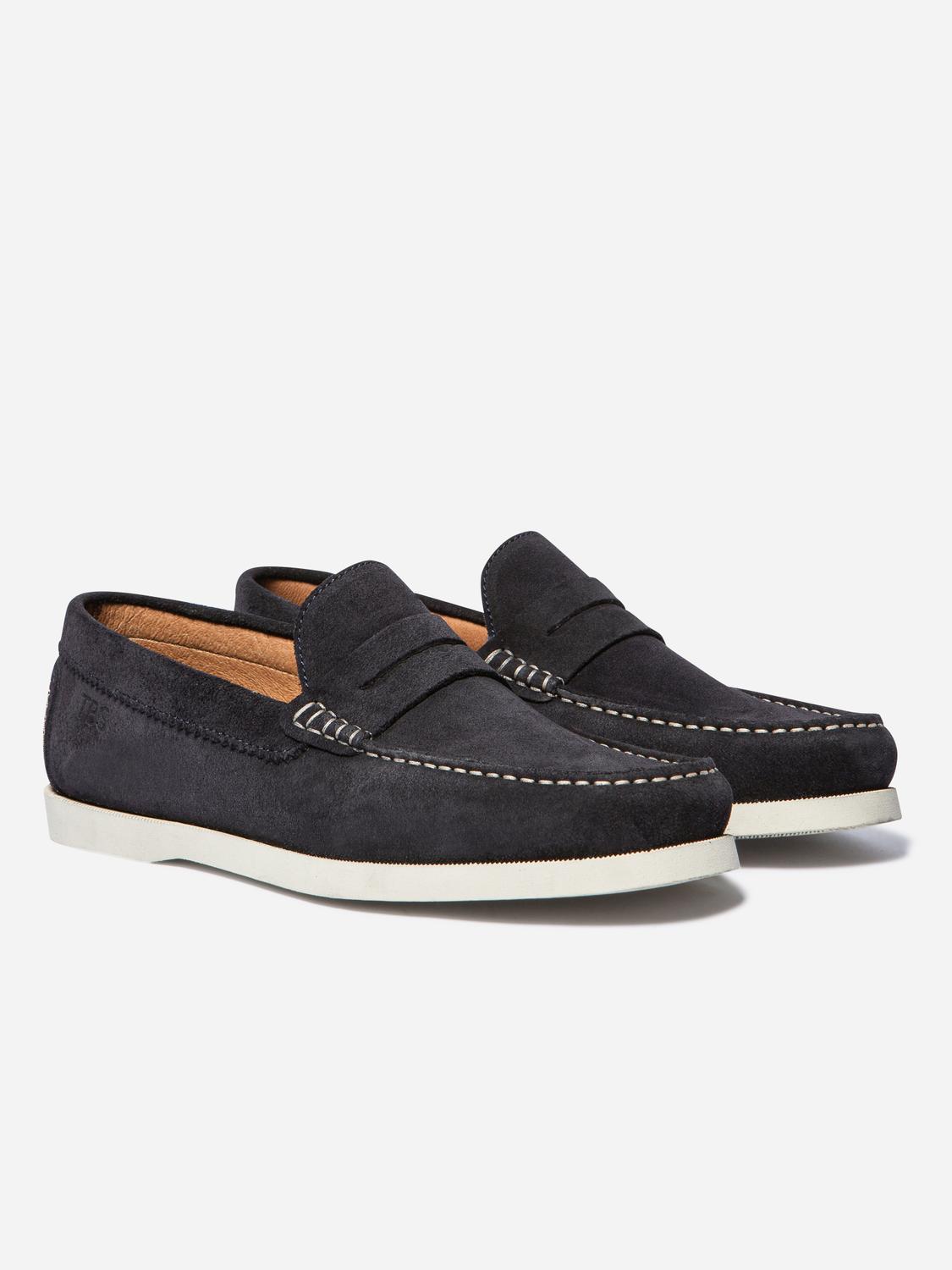 Mocassins homme marine PEROUSE
