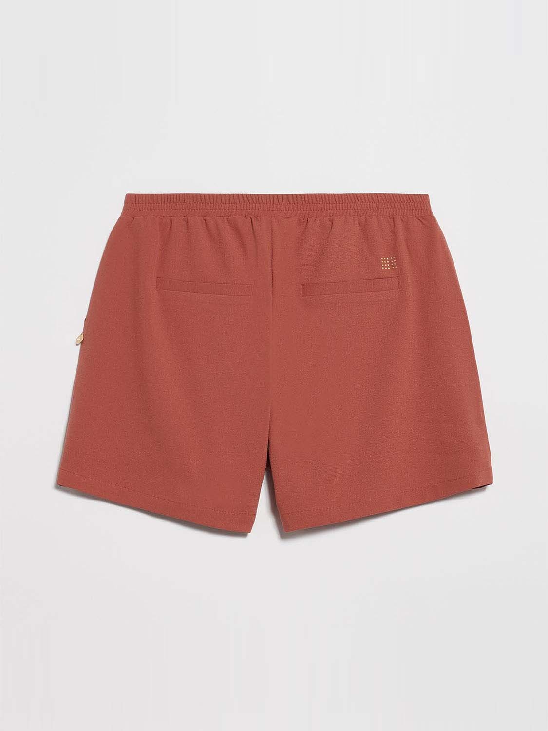 Short Femme été En Coton/lin – Coupe Fluide, Taille élastique, Poches – Pour Plage, Détente, Style Décontracté