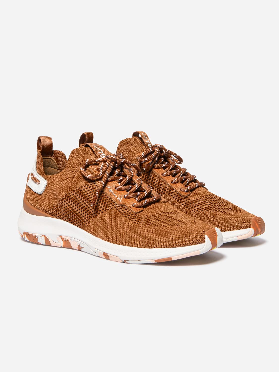 Women's running shoes Cinnamon White Camo JELLINA