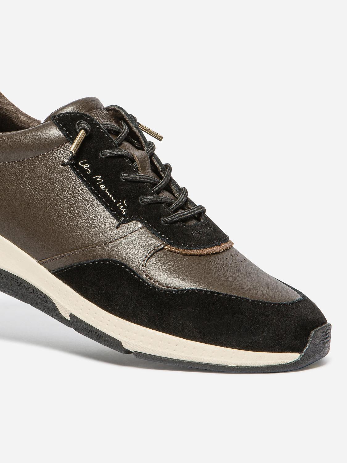 Running Femme Textile Chocolat et Bronze JUNIPER
