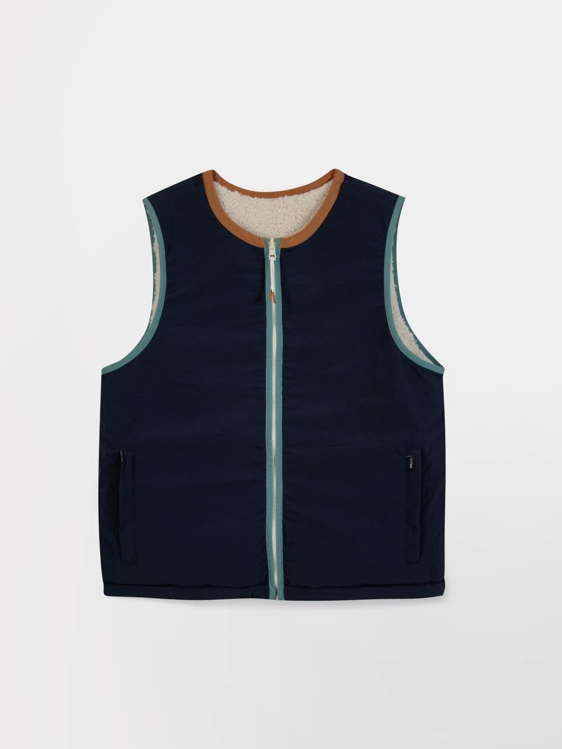 Sherpa sans manches femme ecru WILDASAN