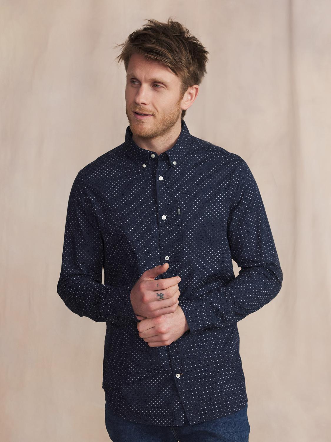 Chemise Manches Longues Bleu WALIDCHE Chemise Manches Longues Bleu WALIDCHE