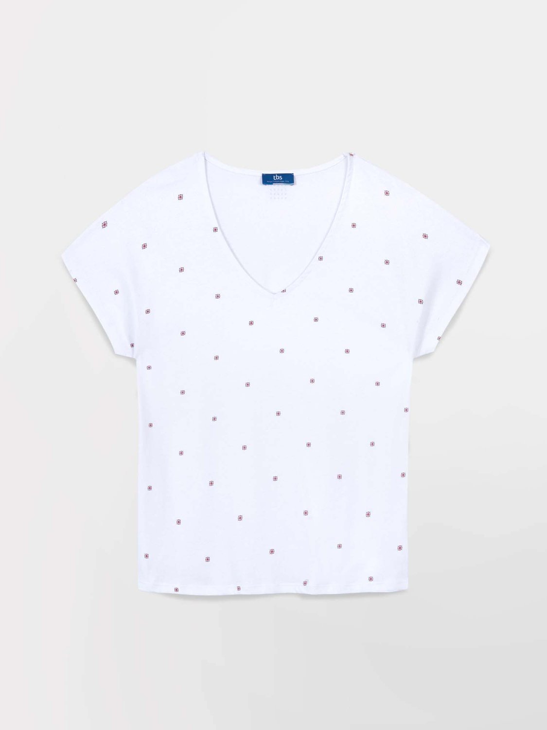 Tee Shirt Femme Sans Manches Coton Blanc