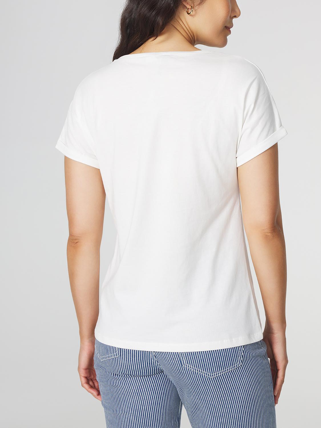 T-shirt Femme Jersey Blanc ZELDATEE