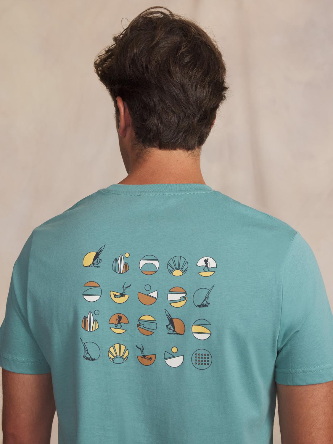 Tee-shirt en maille homme mangrove TAREKTEE