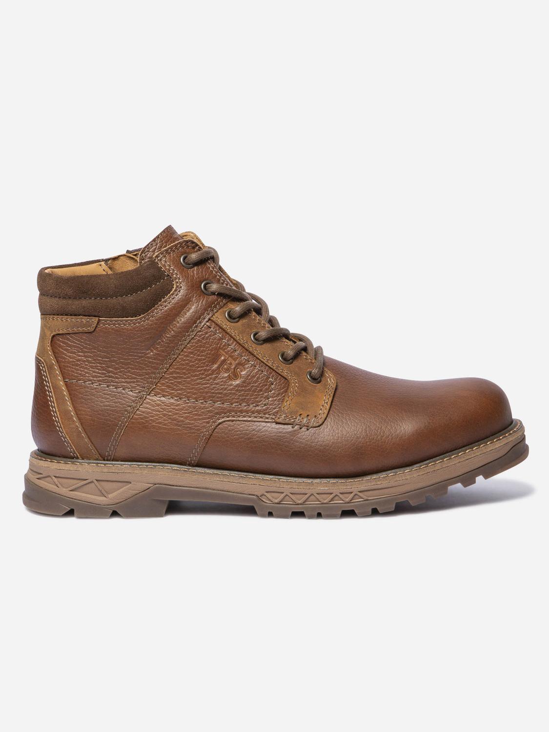 Bottines Homme Cuir Marron MEYLILE