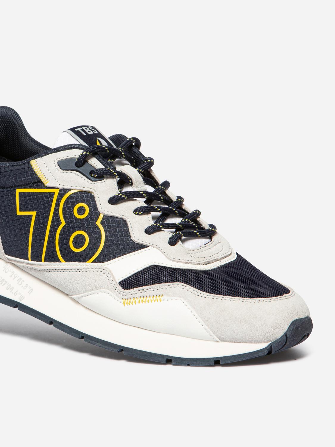 Men's running shoes Navy and White DJONBOT