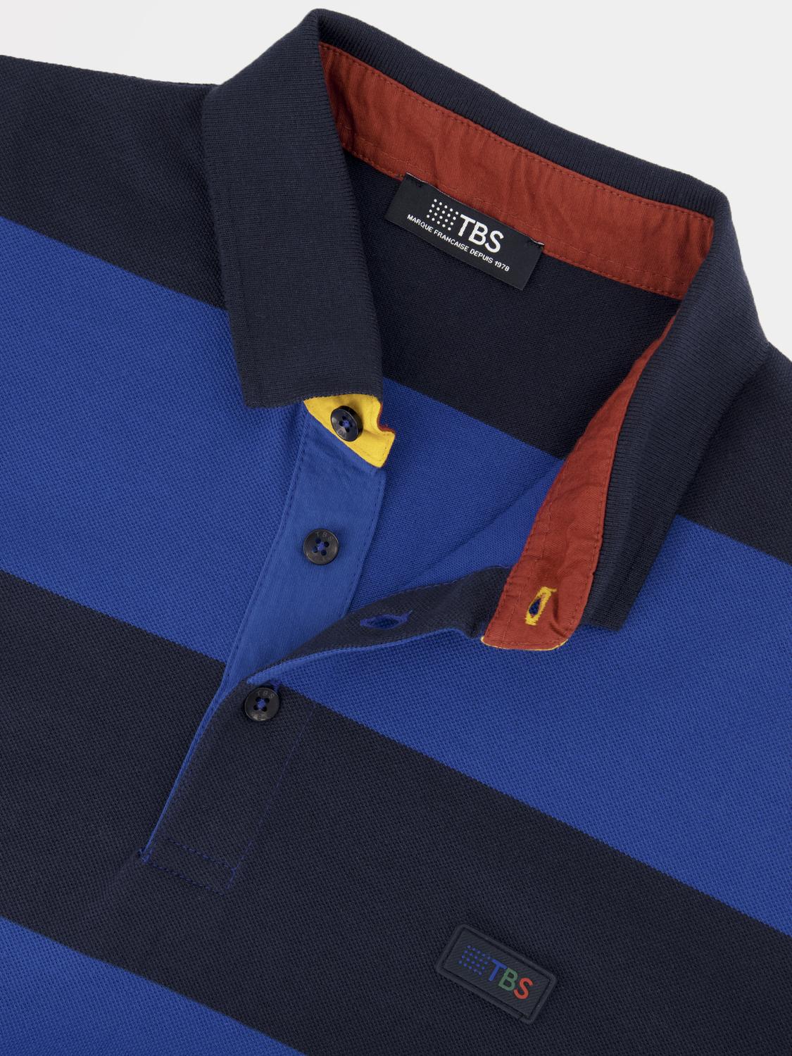 Polo Crepuscule Manches Longues Bleu MATIOPOL Polo Crepuscule Manches Longues Bleu MATIOPOL