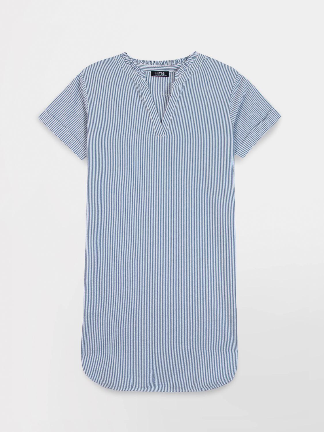 Women's short dress Chambray BABETROB