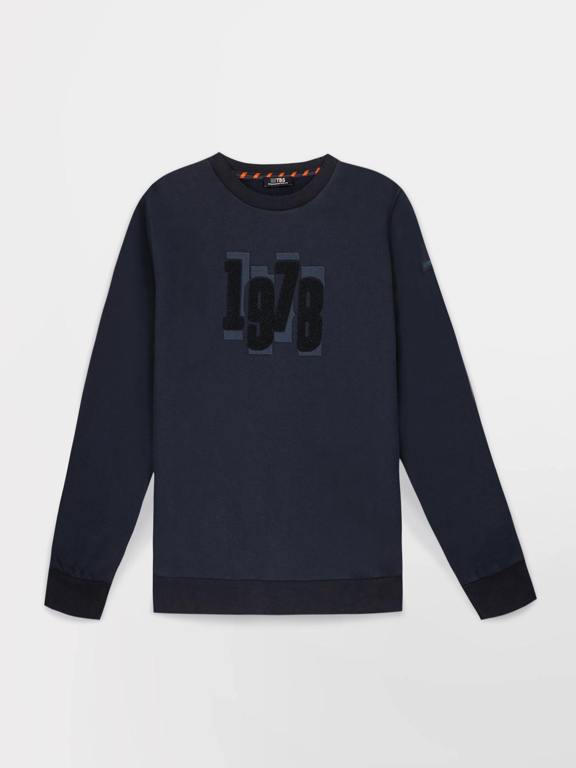 Sweat Marine Manches Longues Bleu ABRAMRON Sweat Marine Manches Longues Bleu ABRAMRON