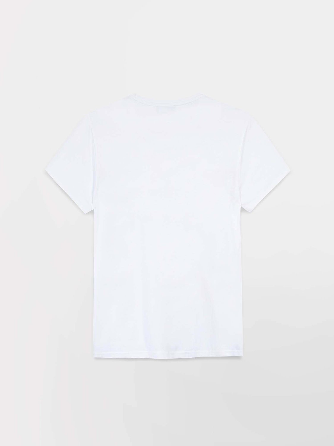 Tee Shirt Homme Manches Courtes Coton Biologique Blanc