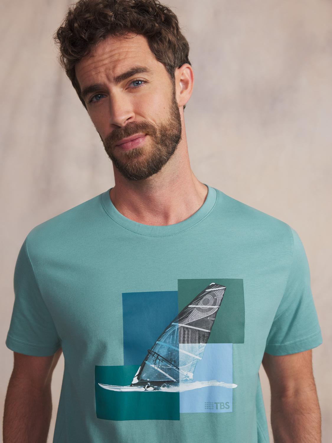 Tee-shirt en maille homme mangrove GREIGTEE