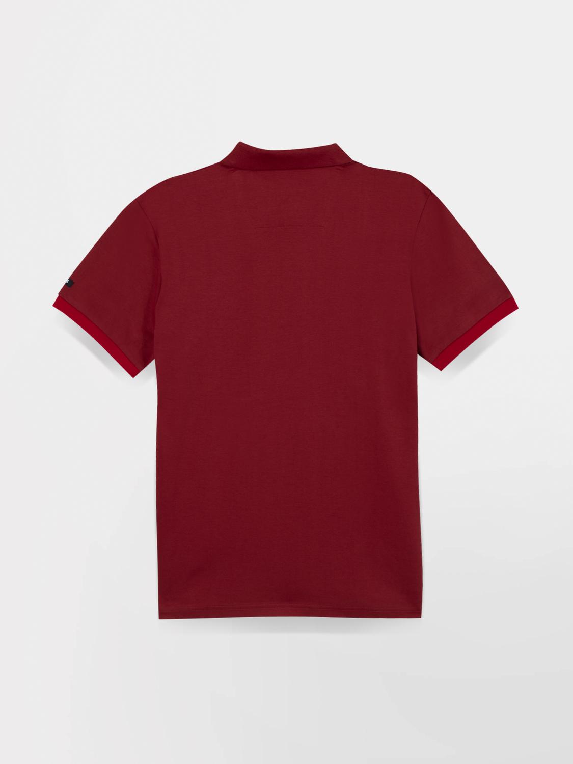 Polo Manches Courtes Rouge VALDEPOL Polo Manches Courtes Rouge VALDEPOL