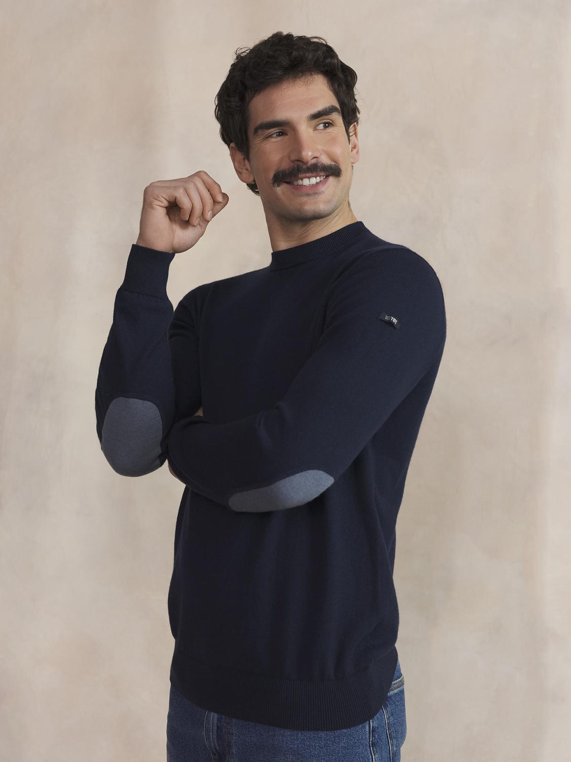 Pull Homme Marine MALIKRON