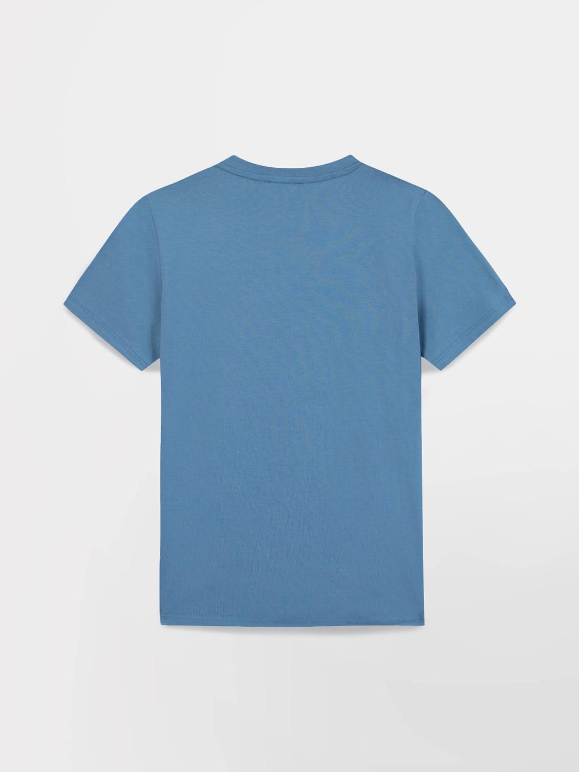 Tee Shirt Celeste Manches Courtes Bleu MELBATEE