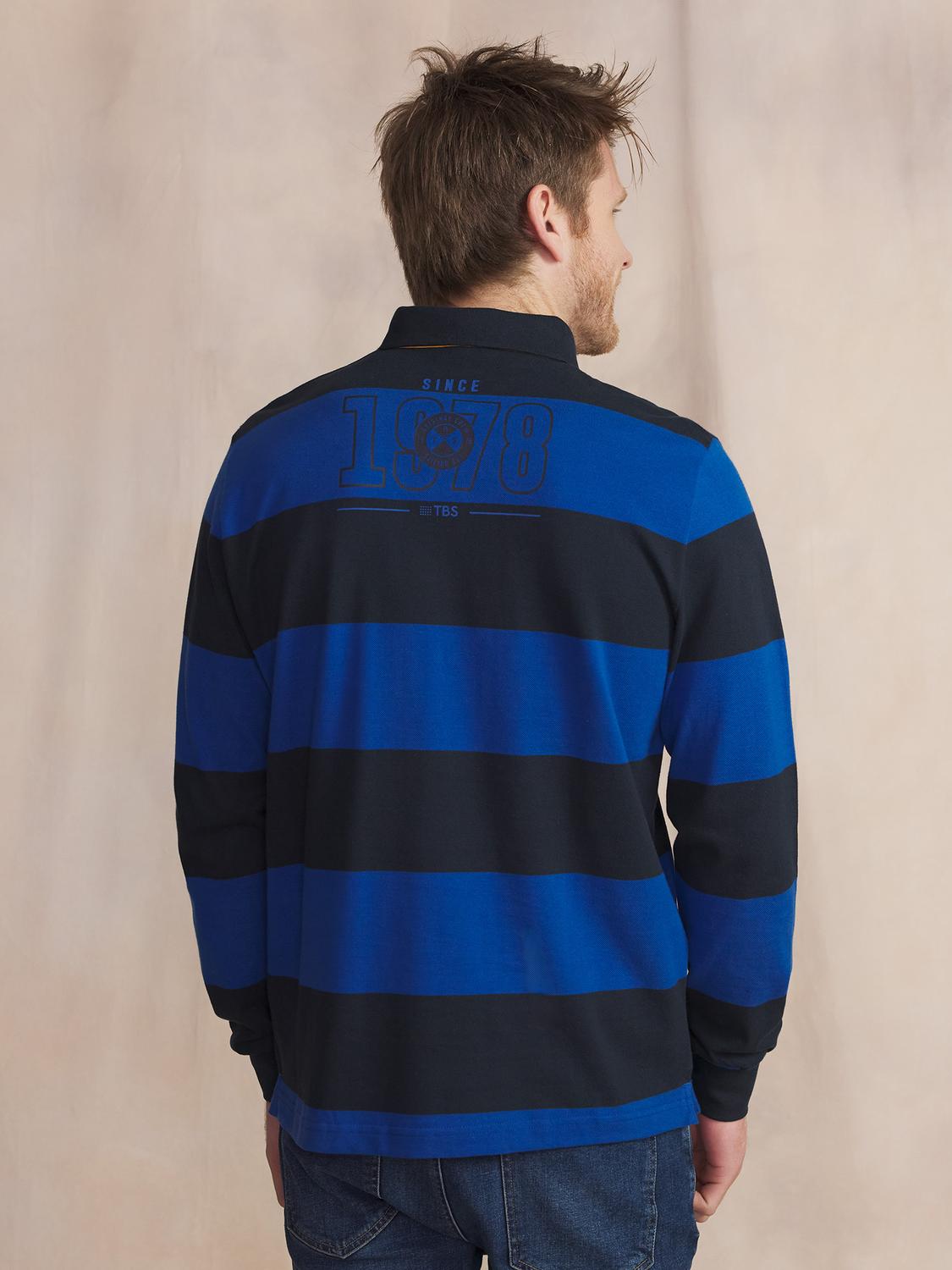 Polo Crepuscule Manches Longues Bleu MATIOPOL Polo Crepuscule Manches Longues Bleu MATIOPOL