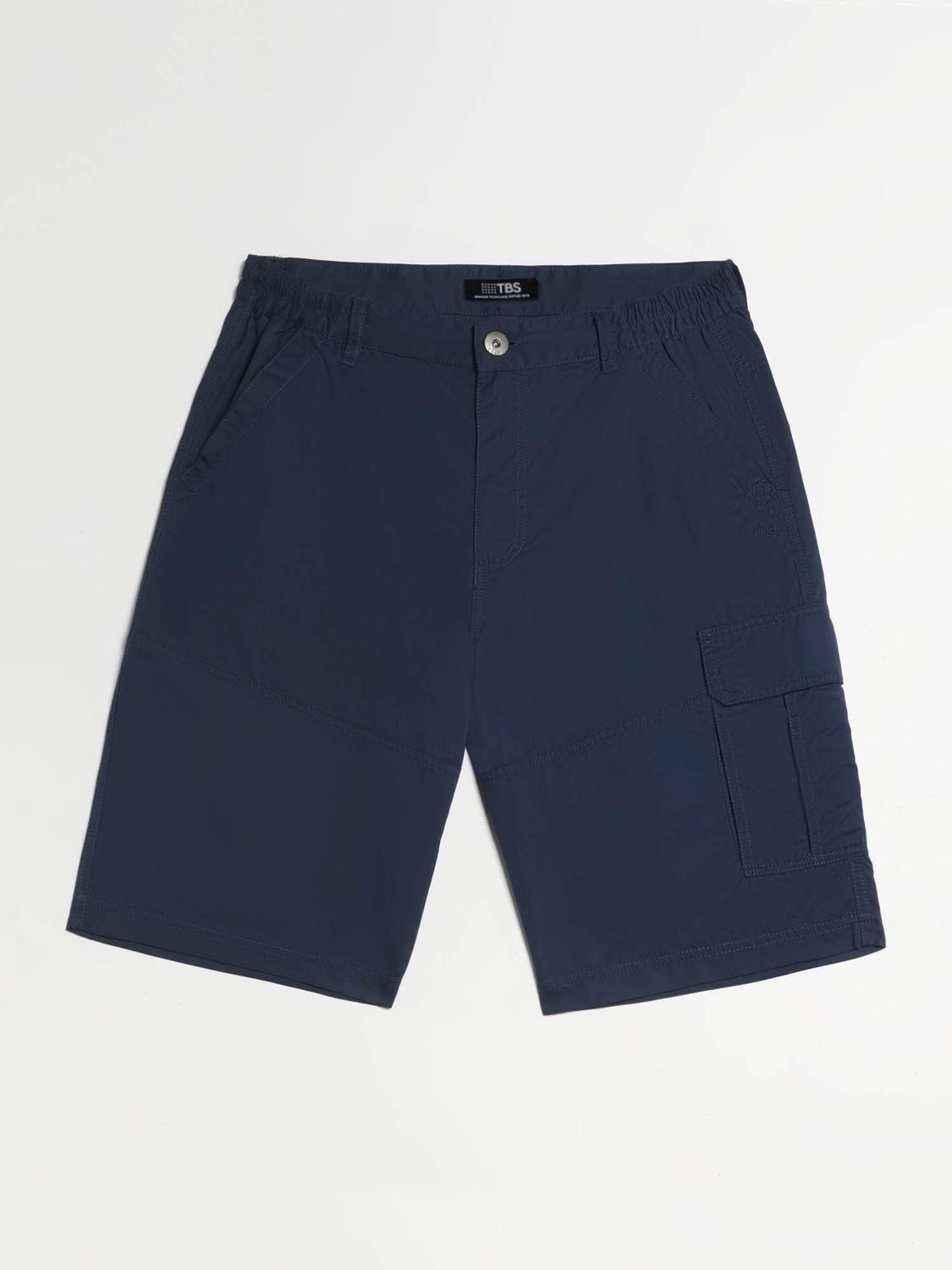 Bermuda Homme Ceinture Semi-élastiquée Marine FUPPABER