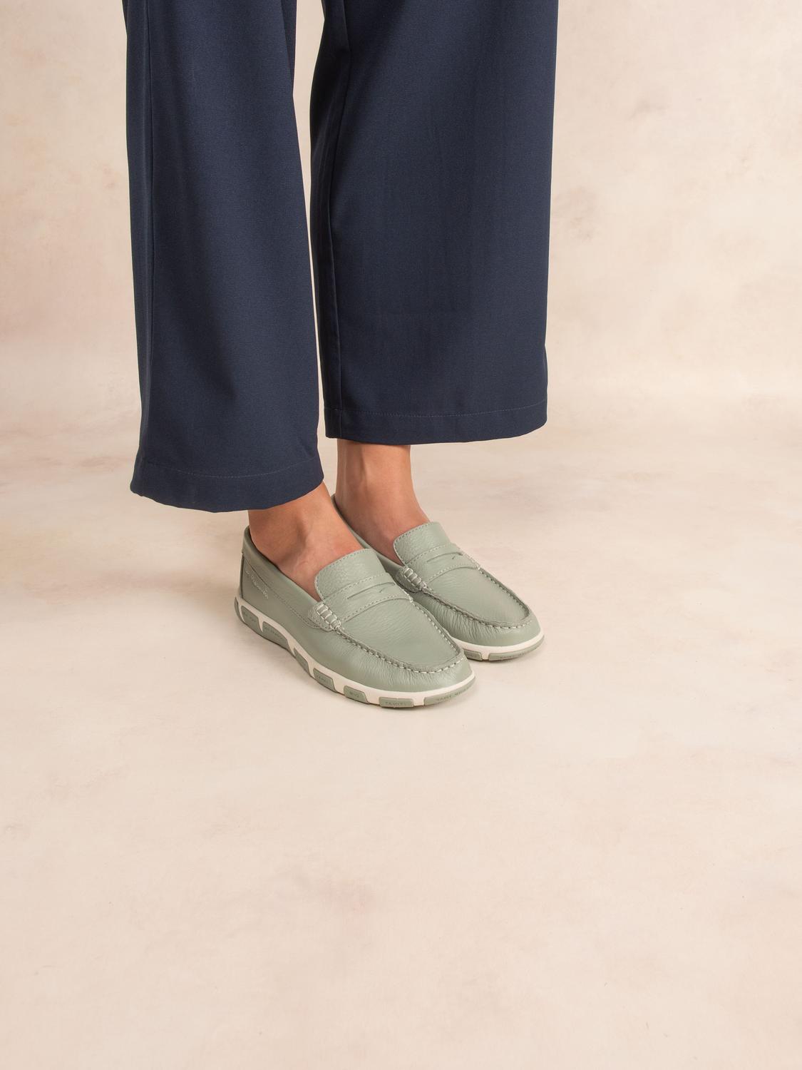 Mocassins femme argile JAZABEL