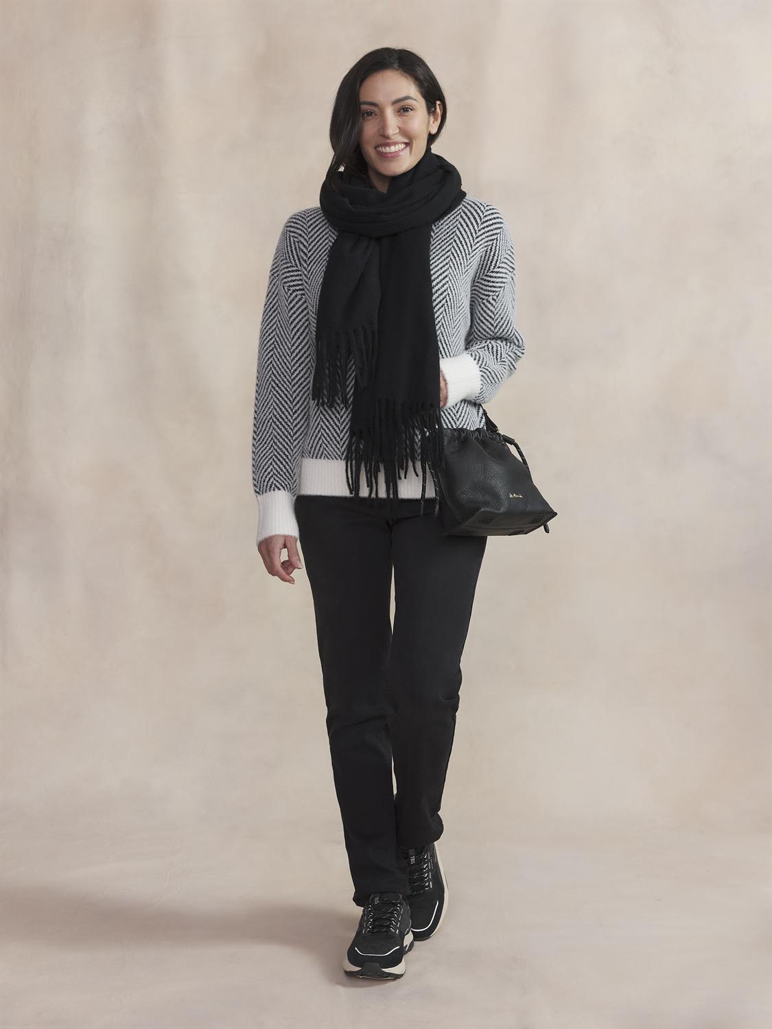 Pull Femme Noir DONIAPUL