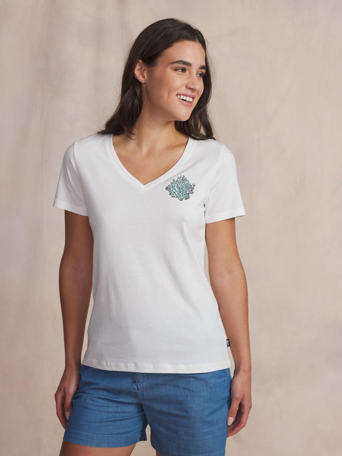 Tee-shirt en maille femme arctique NAMIATEE
