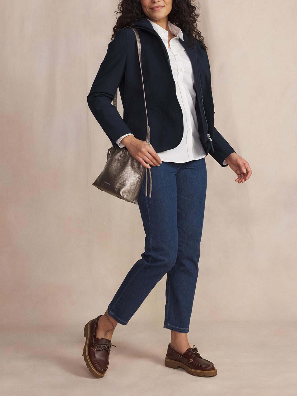 Veste Femme Capuche Amovible Doublé Marine POLLYVES