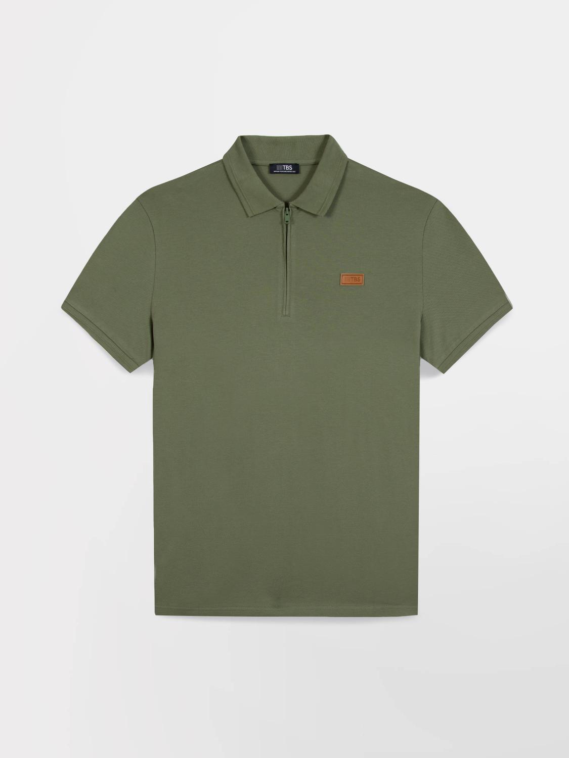 Polo homme kaki NACCAPOL