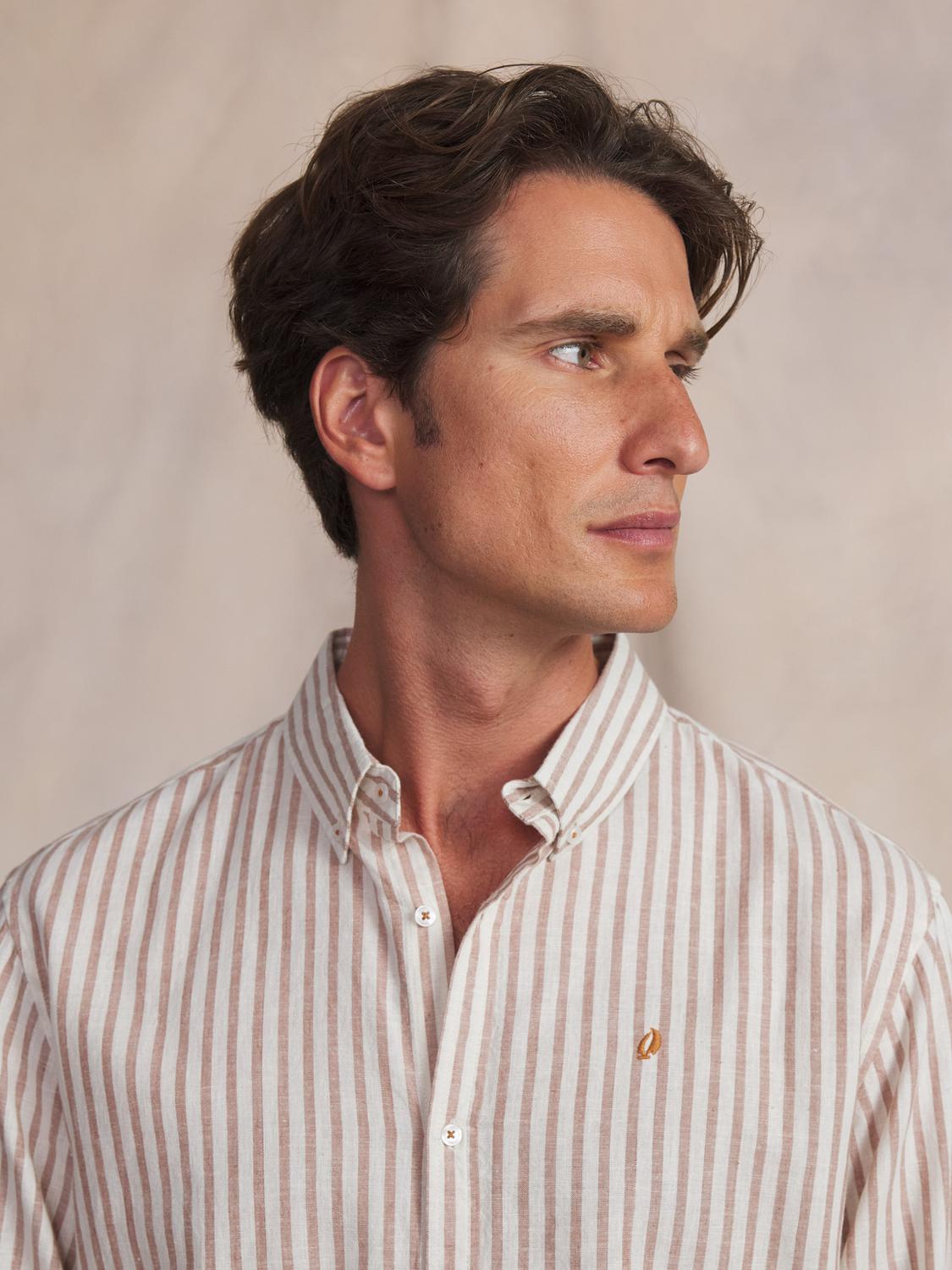 Chemise homme teck STUDECHE