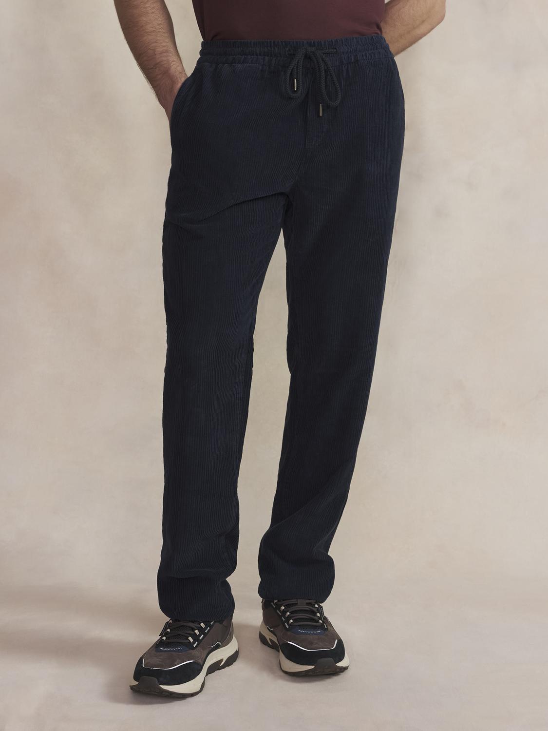 Pantalon Homme Velours Marine RAMINJOG
