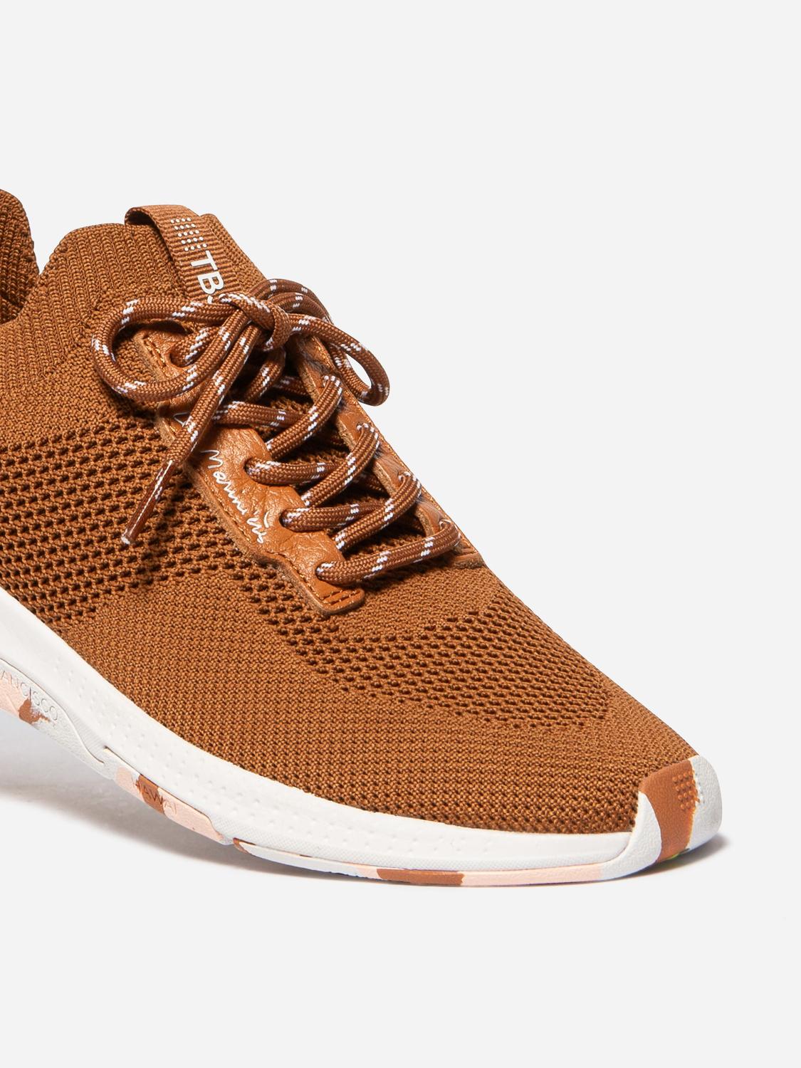 Women's running shoes Cinnamon White Camo JELLINA