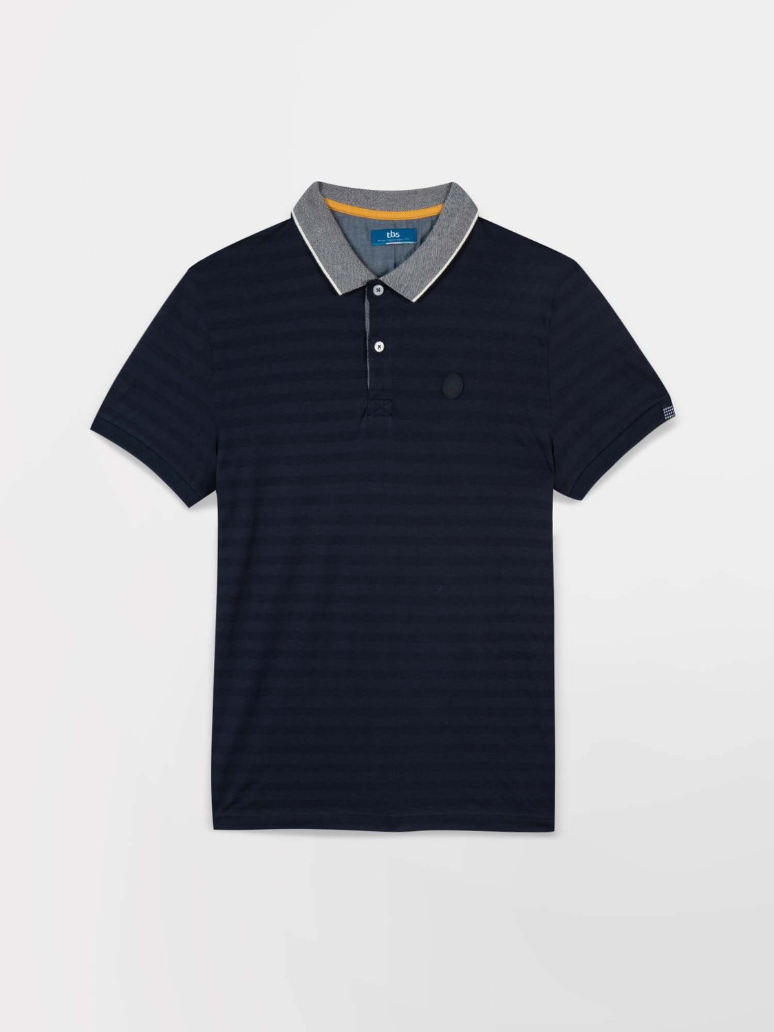 Polo Homme Manches Courtes Jersey Coton Marine Polo Homme Manches Courtes Jersey Coton Marine