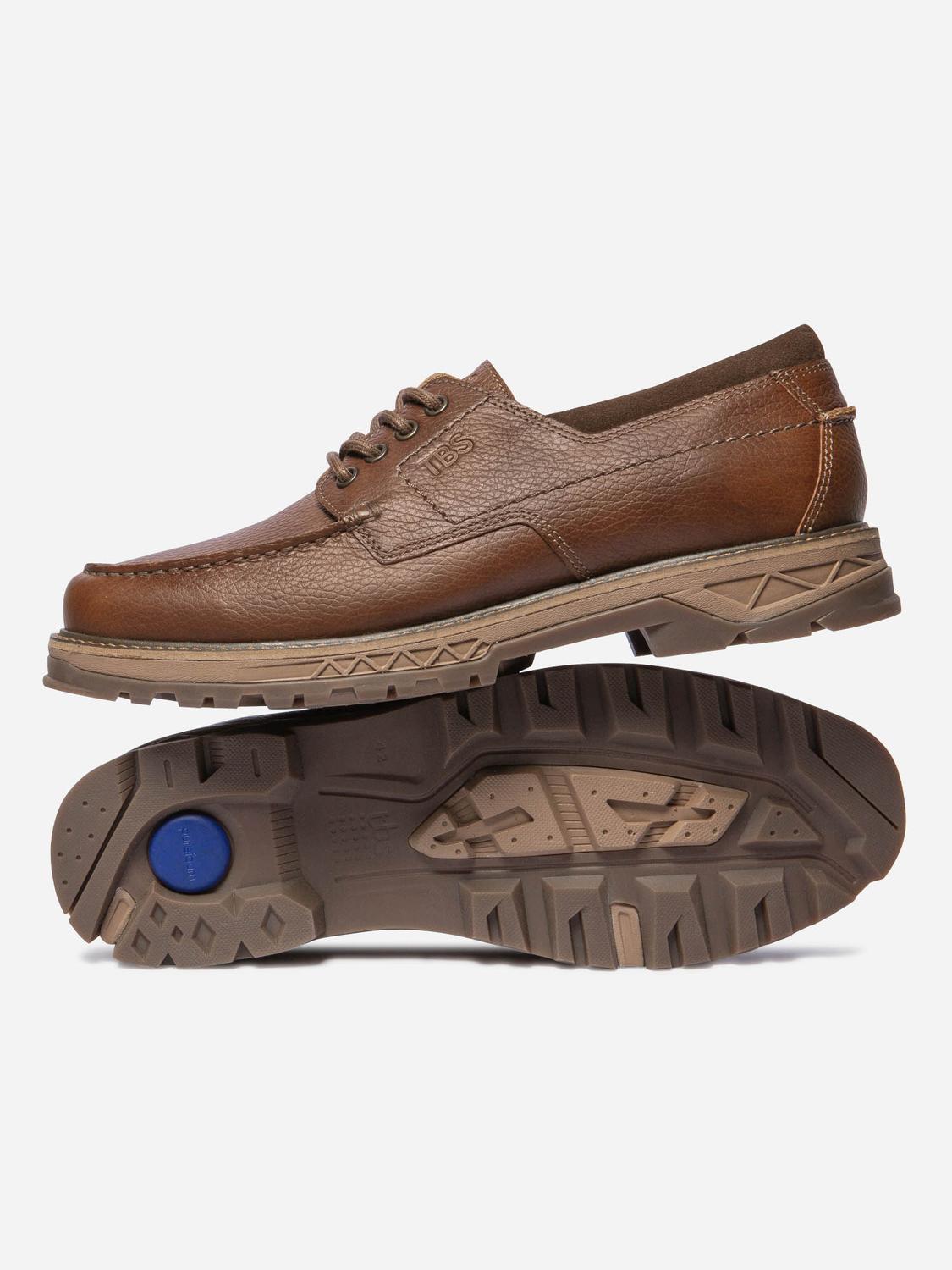 Chaussures Bateaux Homme Cuir Marron MALEREY
