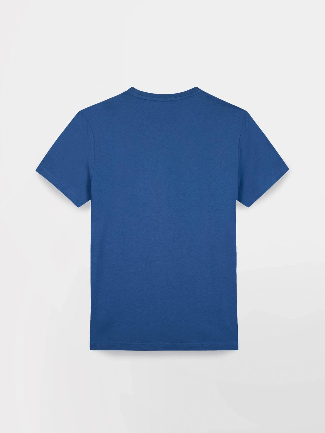 Tee shirt homme bleu SELSOTEE