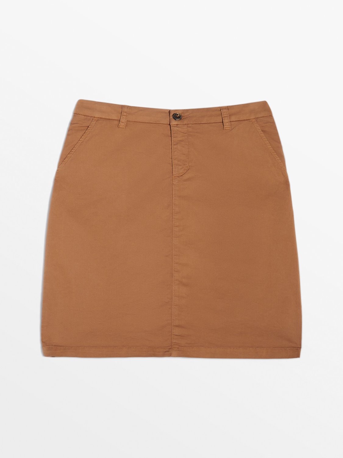 Jupe Femme Coton Biologique Marron