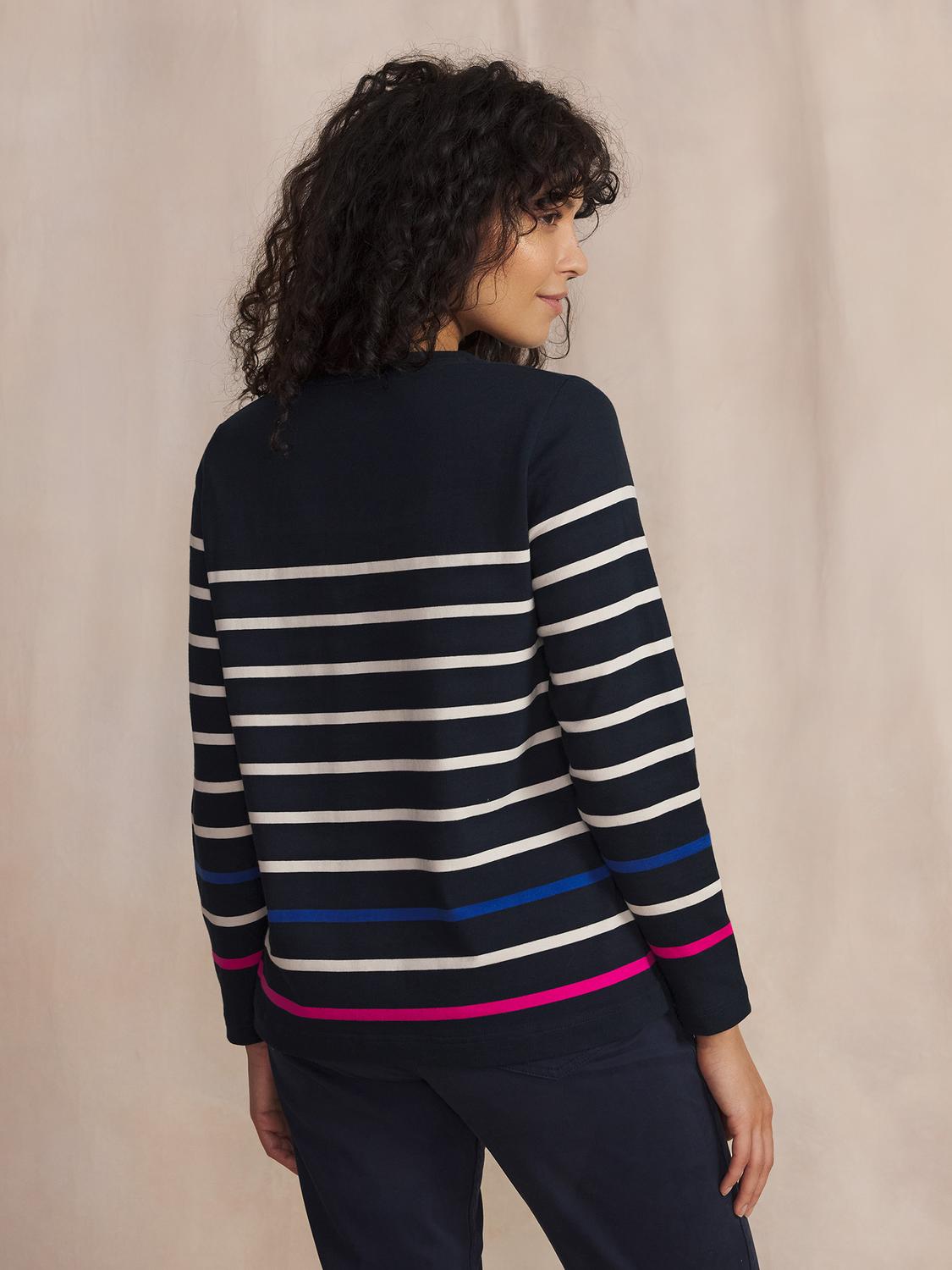 Sweat Marine Manches Longues Bleu LUISARON Sweat Marine Manches Longues Bleu LUISARON