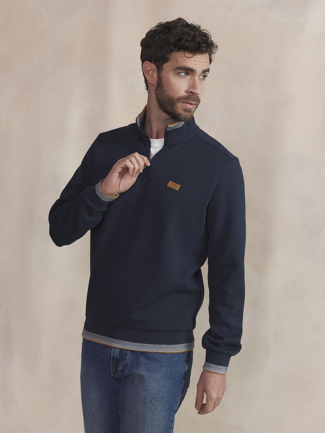 Men's sweatshirt Navy LEANNCAM