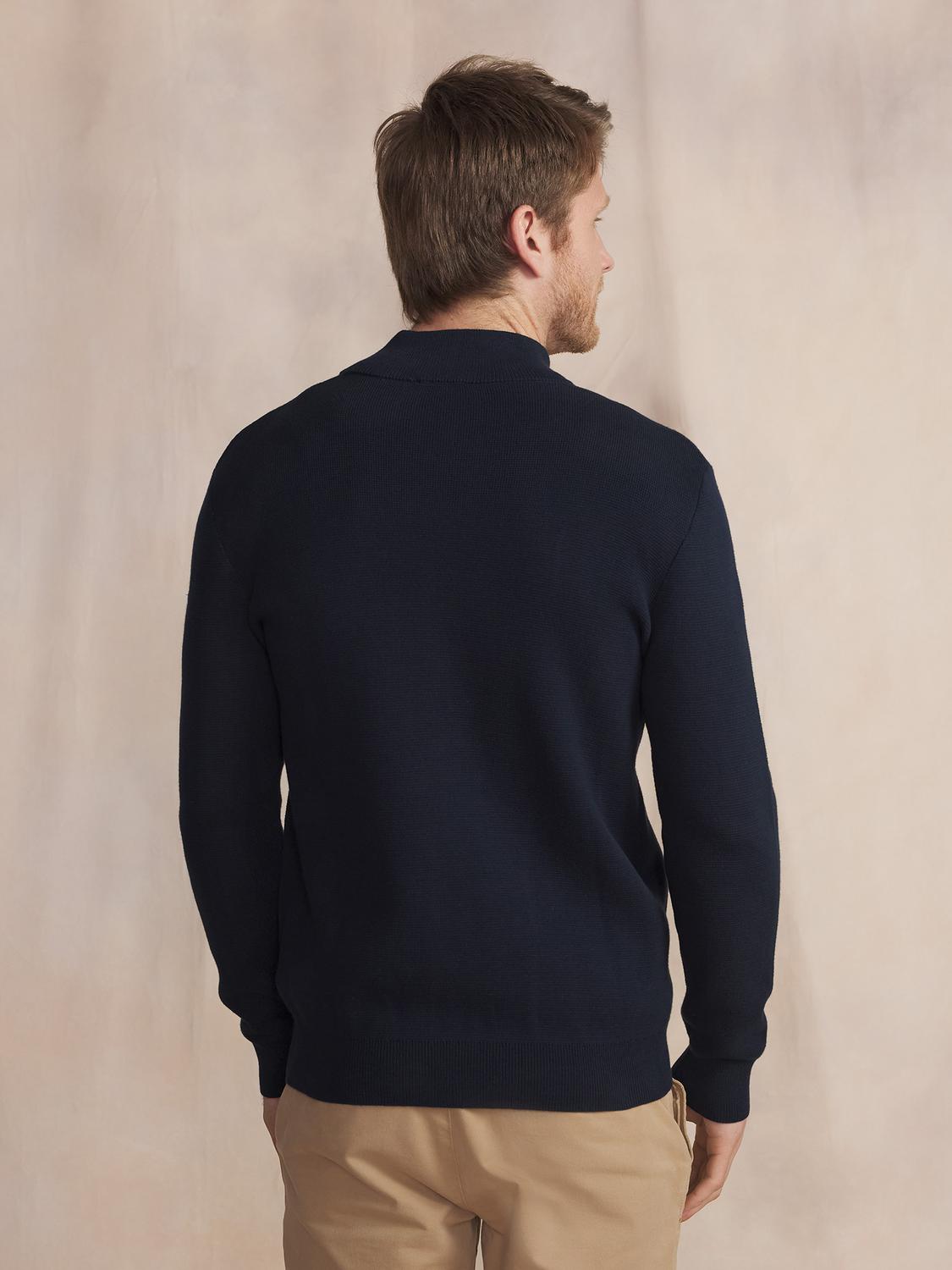 Gilet Marine Manches Longues Bleu NOUVIGIL Gilet Marine Manches Longues Bleu NOUVIGIL