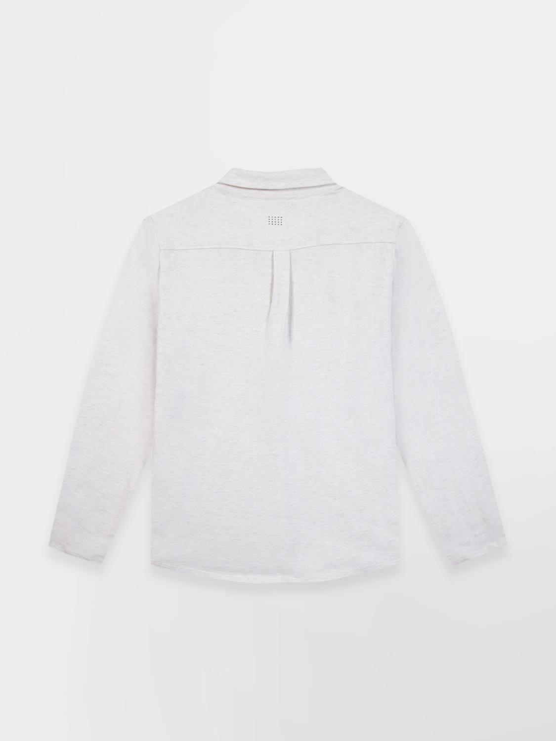 Chemise Femme Coton Biologique Blanc ADINACHE