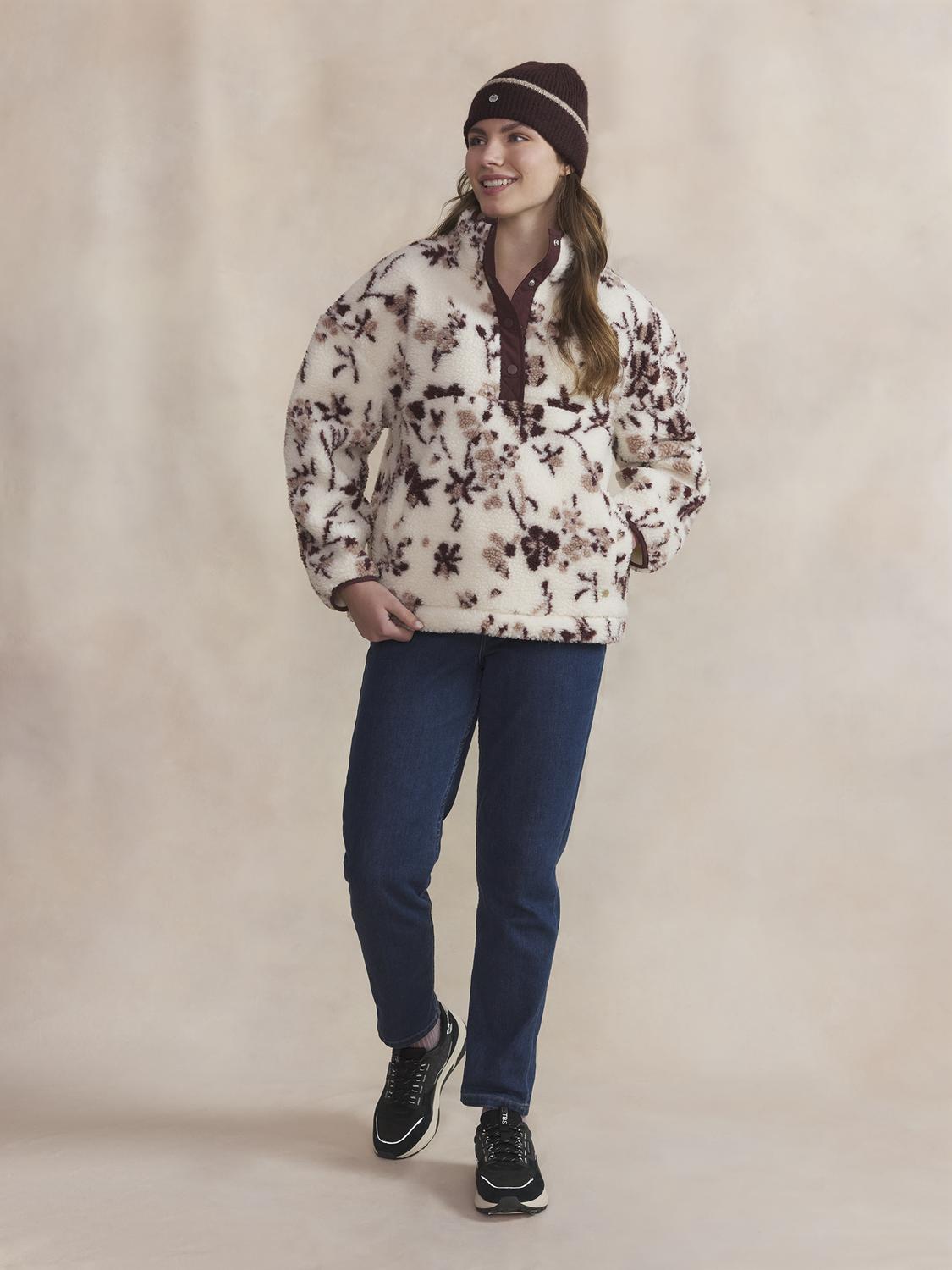 Sweat Col Camionneur Femme Synagot OCEYACAM
