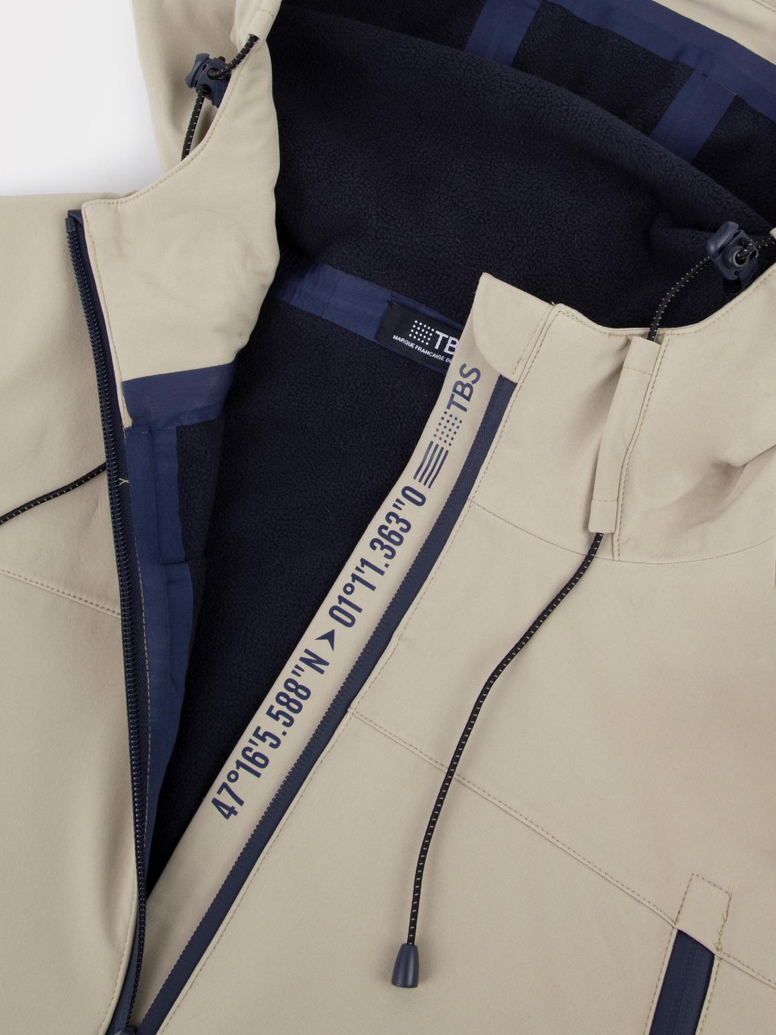 Manteau Avec Manches Beige DUNYAMAN