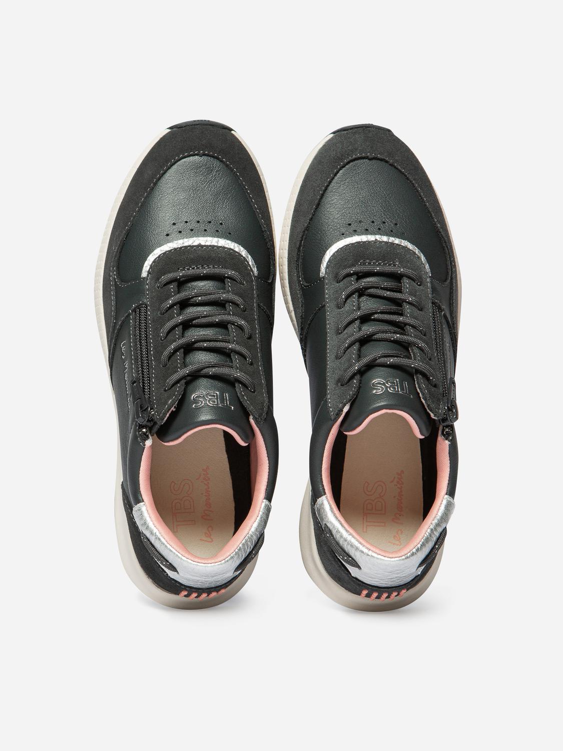 Tennis Suede Anthracite JAZAZIP Tennis Suede Anthracite JAZAZIP
