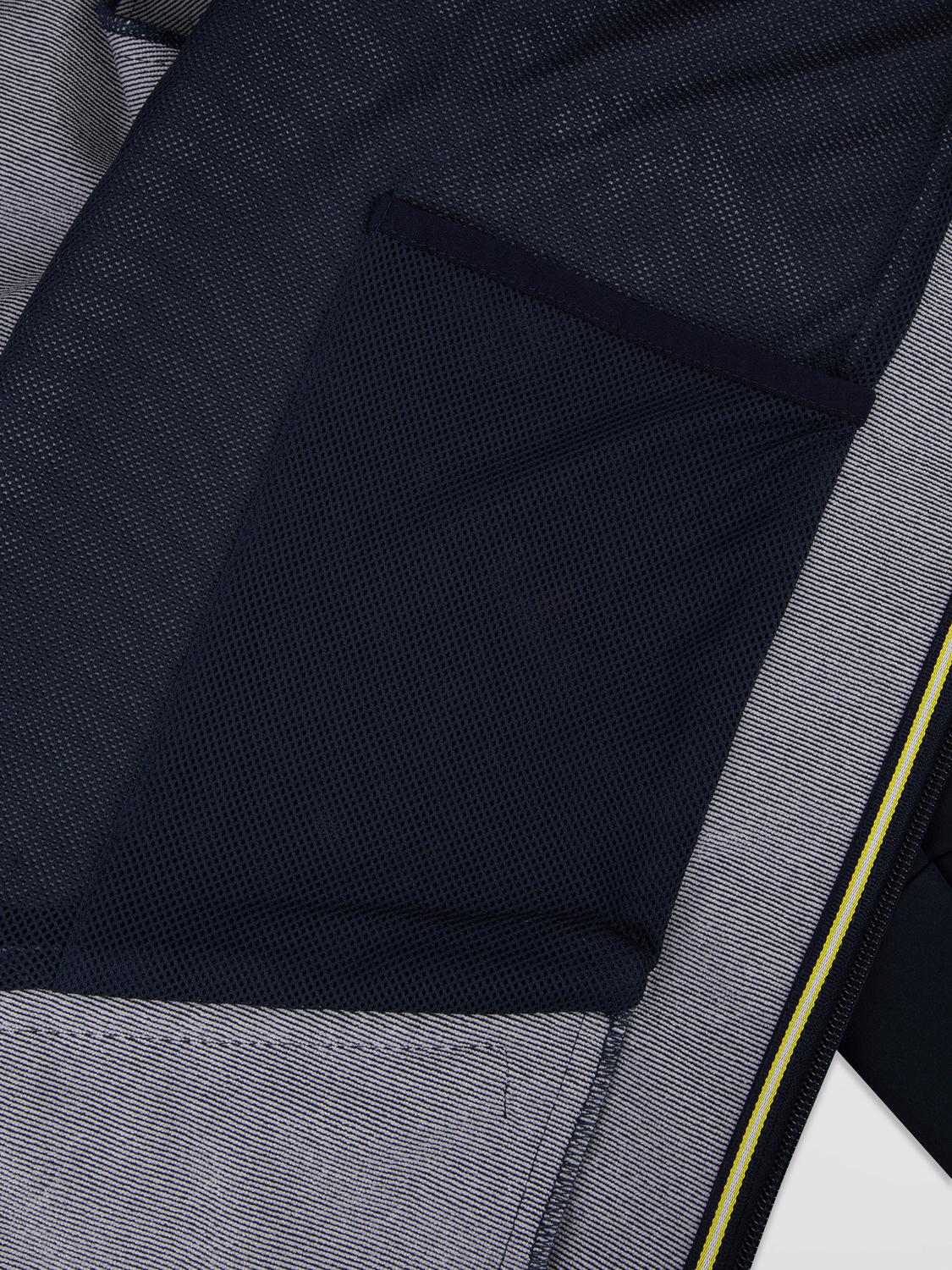 Manteau Long Homme Déperlant Marine HELNYLON