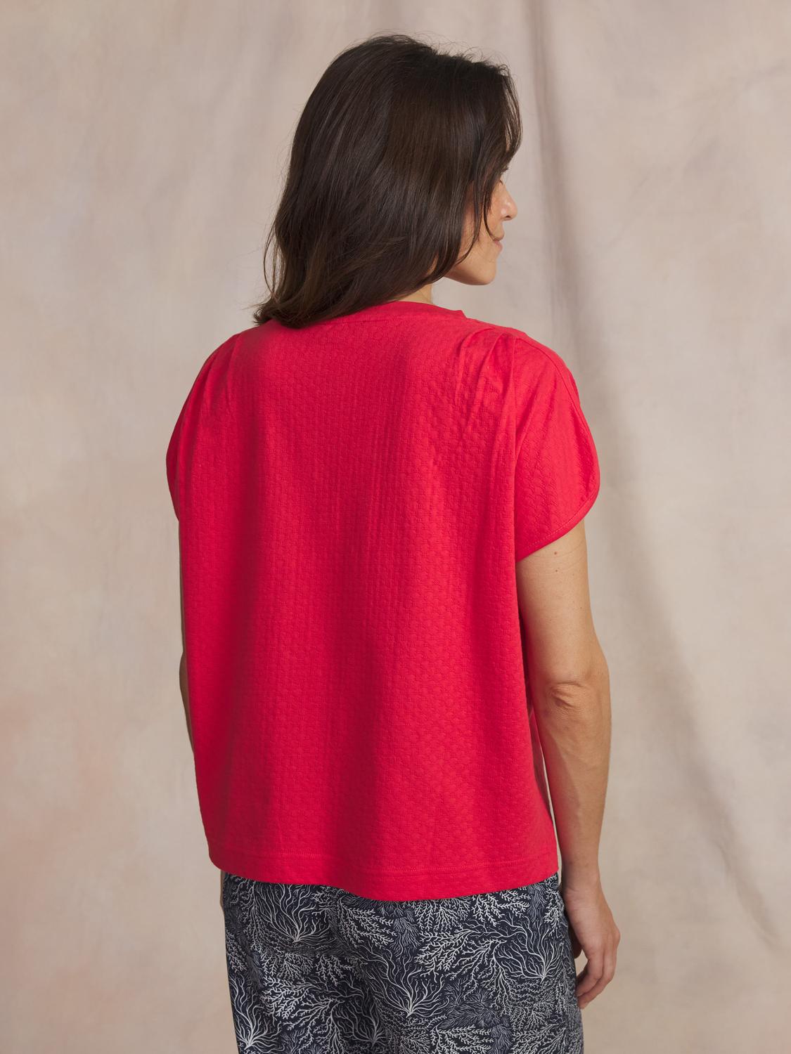 Tee-shirt en maille femme hibiscus ROMMYTEE