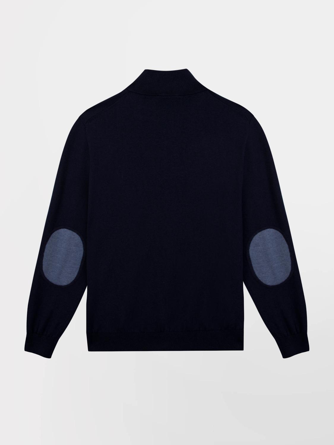 Pull Col Camionneur Homme Marine MALIKCAM