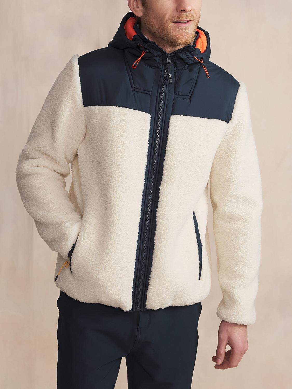 Polaire Sherpa Manches Longues Blanc LORISZIP