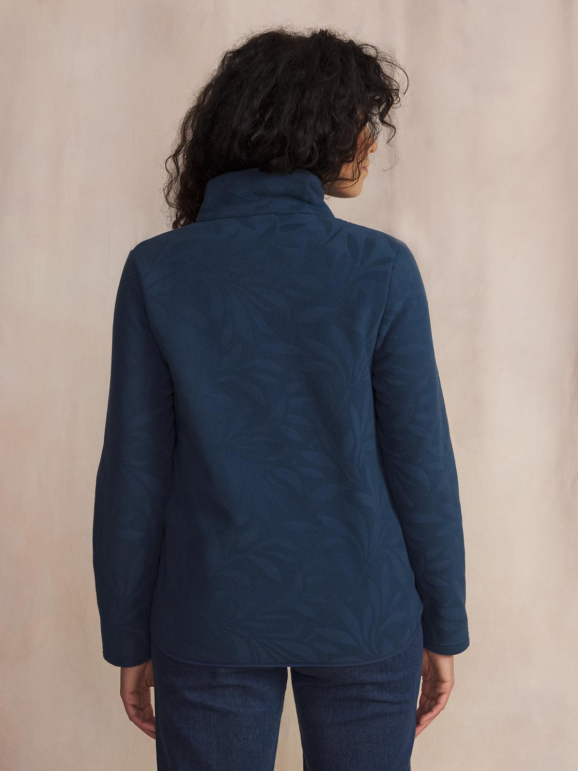 Gilet Minuit Manches Longues Bleu LILLYZIP