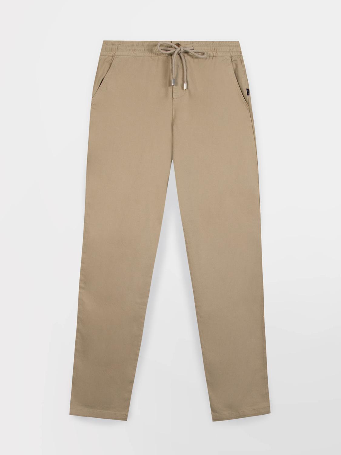 Pantalon Femme Cordon de resserrage Ceinture Elastiquée Osier SINTAJOG