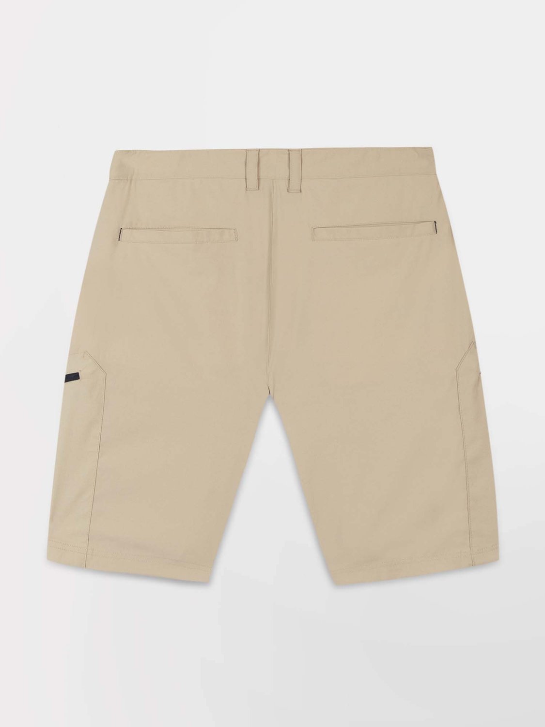 Short Homme Stretch Taille Ajustable Beige