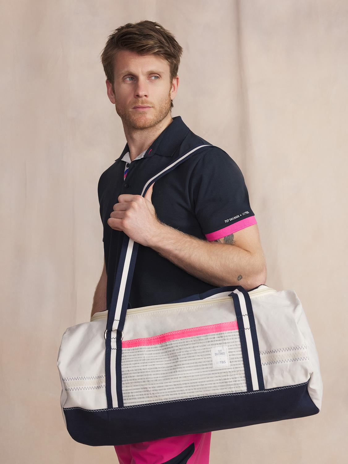 Sac de voyage mixte en Collaboration avec 727 Sailbags Sac de voyage mixte en Collaboration avec 727 Sailbags