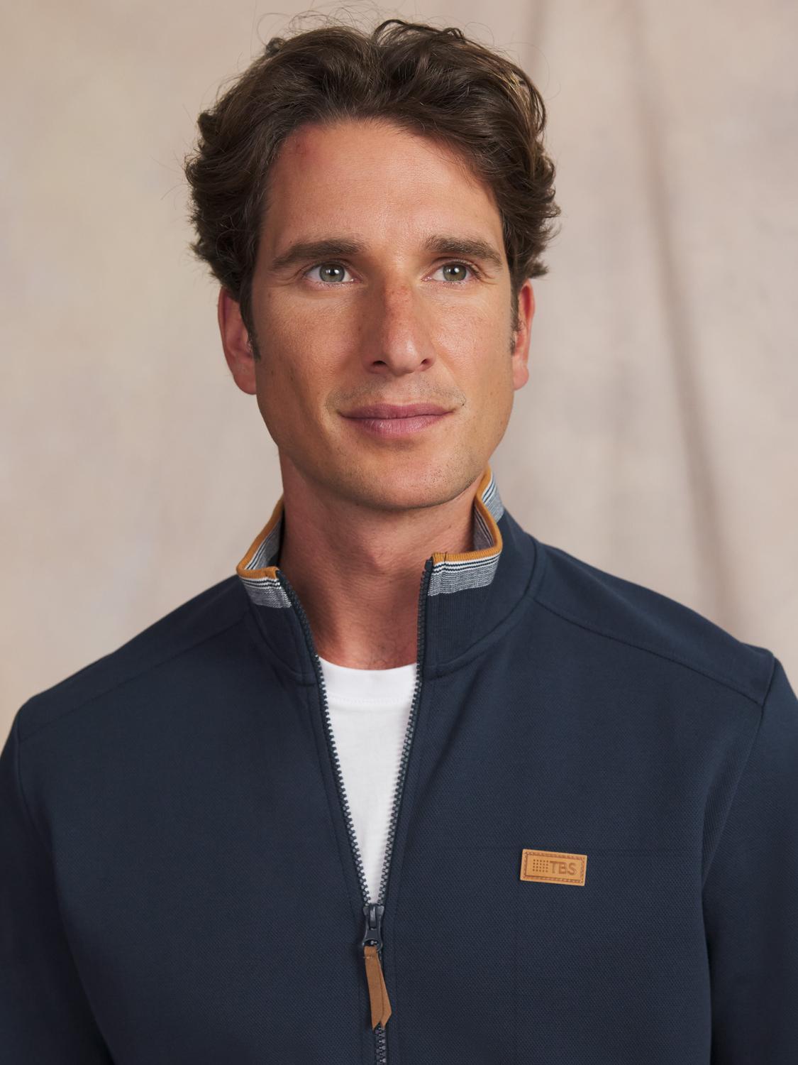 Sweat homme navy LEANNGIL